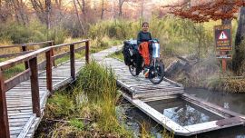 Bike: senderos ocultos del Lanín para descubrir
