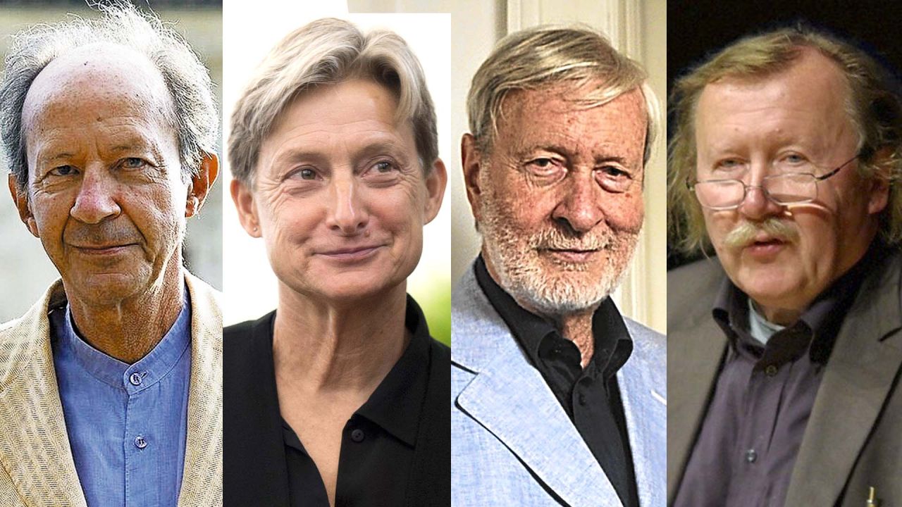 Giorgio Agamben, Judith Butler, Gianni Vattimo, Peter Sloterdijk | Foto:cedoc