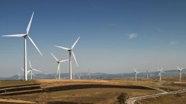 El parque está ubicado en el paraje Bajada Colorada, a unos 40 kilómetros de Piedra del Águila.
