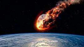 En las imágenes se puede ver al asteroide bajar hasta 91 kilómetros de altitud.