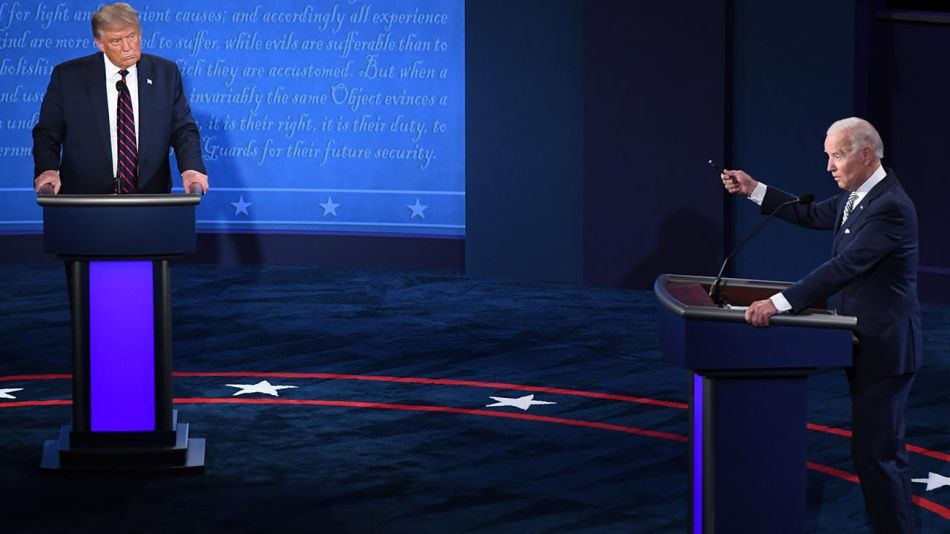 Trump Y Biden Cruzaron Golpes Bajos En Un Debate Que Desnudó La Crisis