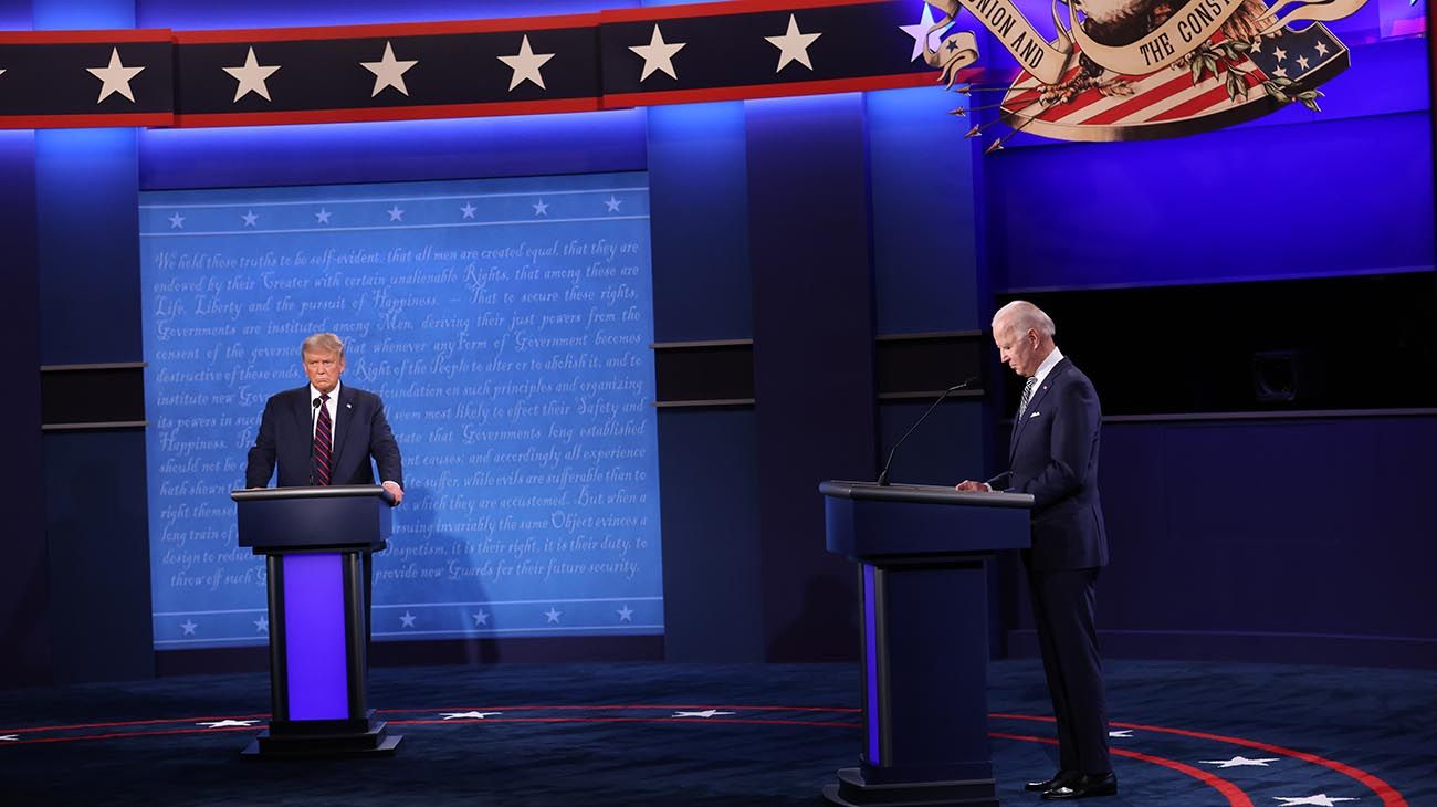 Trump-Biden Debates presidenciales de Estados Unidos de 2020