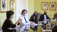 Reunión de gabinete económico con Todesca Bocco, Cafiero, Guzmán y otros 20200930