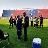 Marcelo Tinelli homenajeó a Diego Maradona en San Lorenzo