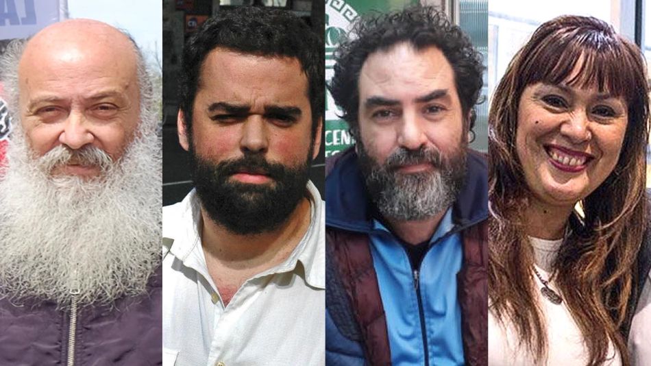 Emilio Pérsico, Daniel Menéndez, Rafael Klejzer, Fernanda Miño 20200930