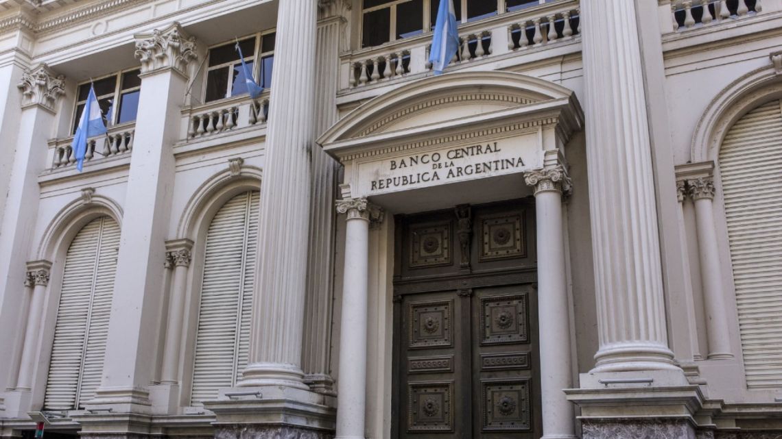 The Central Bank in Buenos Aires.