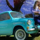 Laura Fernandez y el fitito de Nicolas Cabre