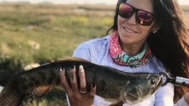 Tarariras en los charcos a la vera de la ruta, una alternativa en Villa Cañás, Santa Fe.