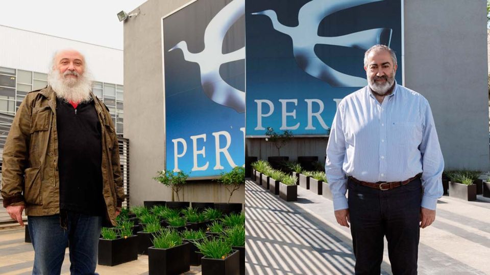 Emilio Pérsico y Héctor Daer.