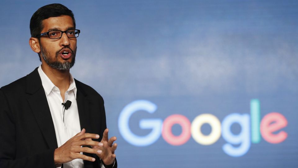 Sundar Pichai, CEO de Google.