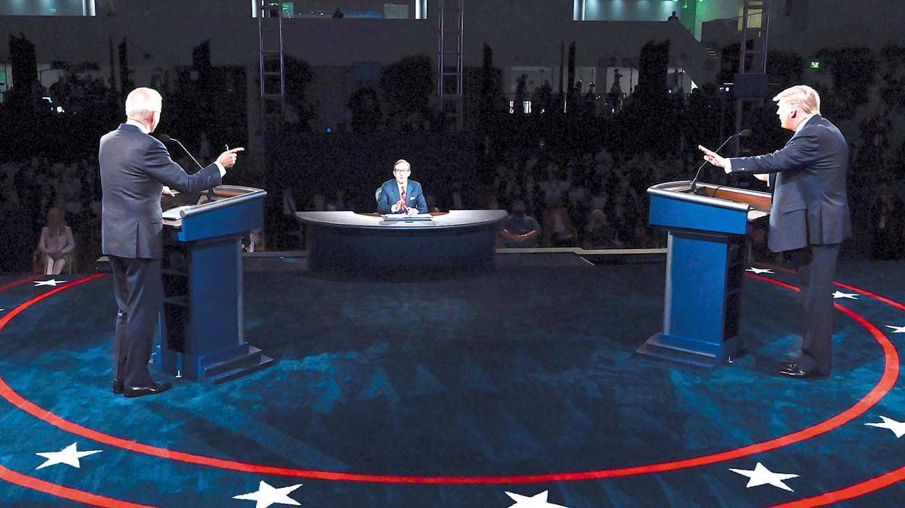 El presidente y Biden se trenzaron el martes en un debate lleno de golpes bajos. No se sabe si habrá dos cruces más.