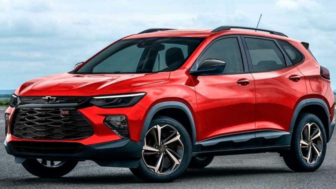 ¿Se viene un nuevo Chevrolet Tracker RS? Parabrisas