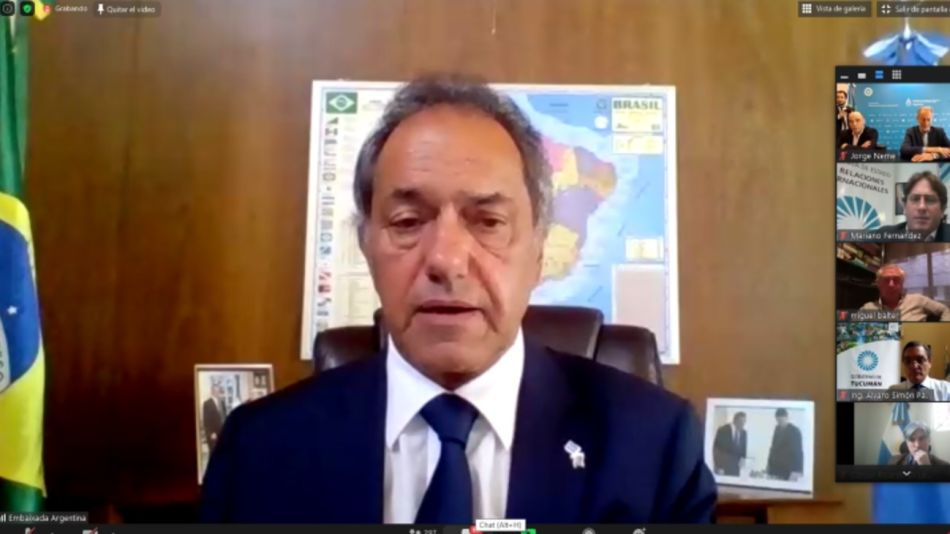 Brasil Daniel Scioli exportaciones 20201005