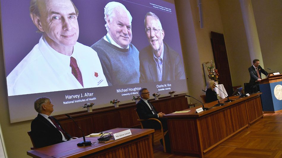 Premio Nobel de Medicina.