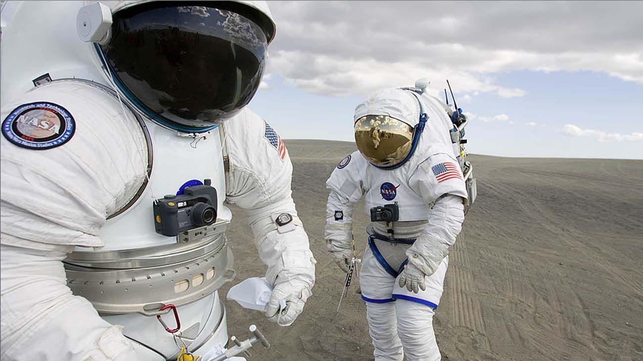 Historia del traje espacial.