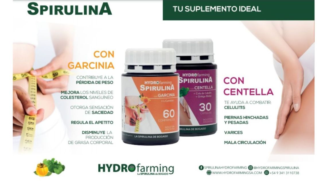 Spirulina Bogado, tu aliado ideal para mantener tu cuerpo fuerte, sano