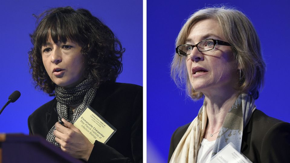 Nobel de Química 2020. Científica francesa Emmanuelle Charpentier y la estadounidense Jennifer Doudna.