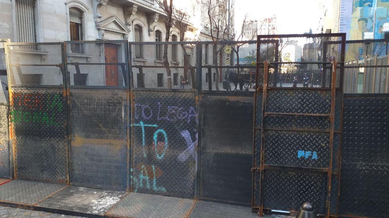 Marcha de grupos de izquierda