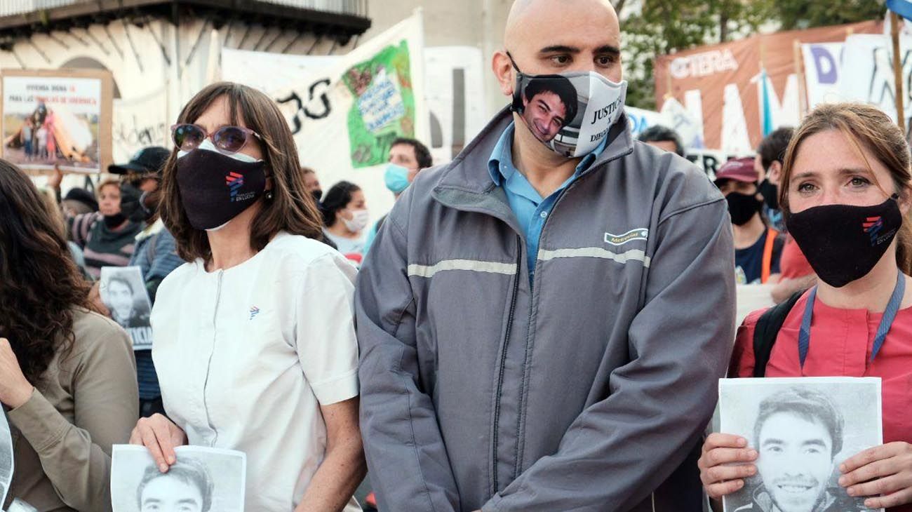 Marcha de grupos de izquierda