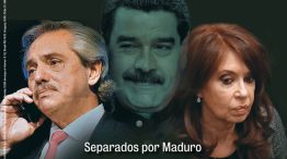 Crisis de identidad: Alberto y Cristina separados por Maduro