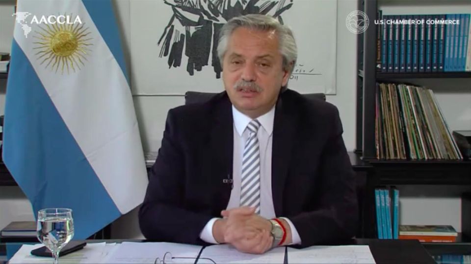 Alberto Fernández participó de la conferencia FOLAC 20201008