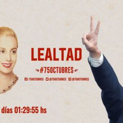 La plataforma 75octubres.ar acogerá el evento virtual. | Foto:CEDOC