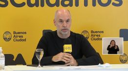 Horacio Rodríguez Larreta anuncio la nueva fase de la cuarentena.