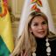 Añez, presidenta interina de Bolivia.