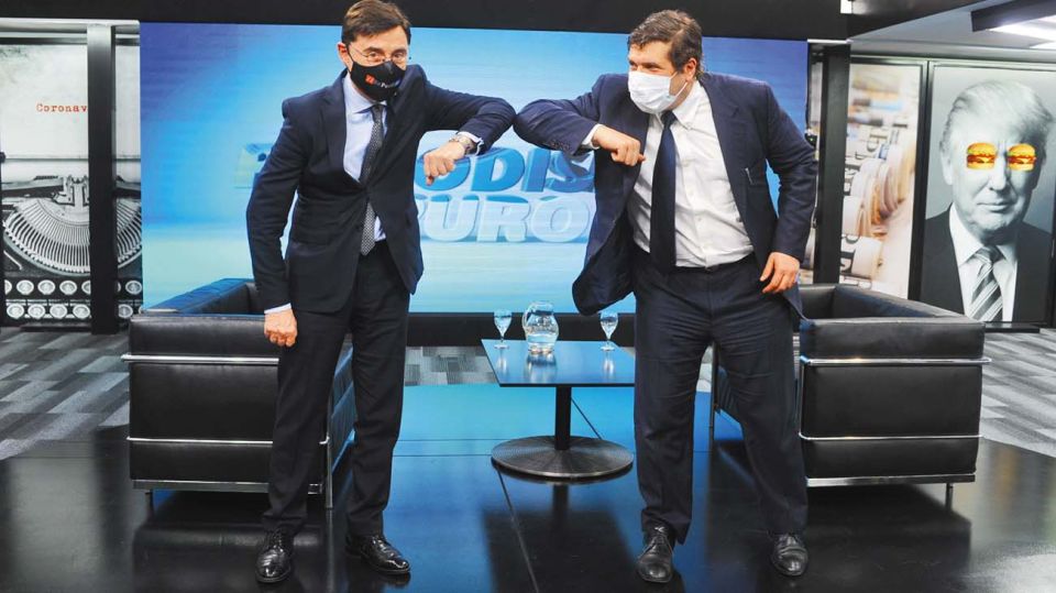 Sergio Chodos, en la entrevista con Jorge Fontevecchia.