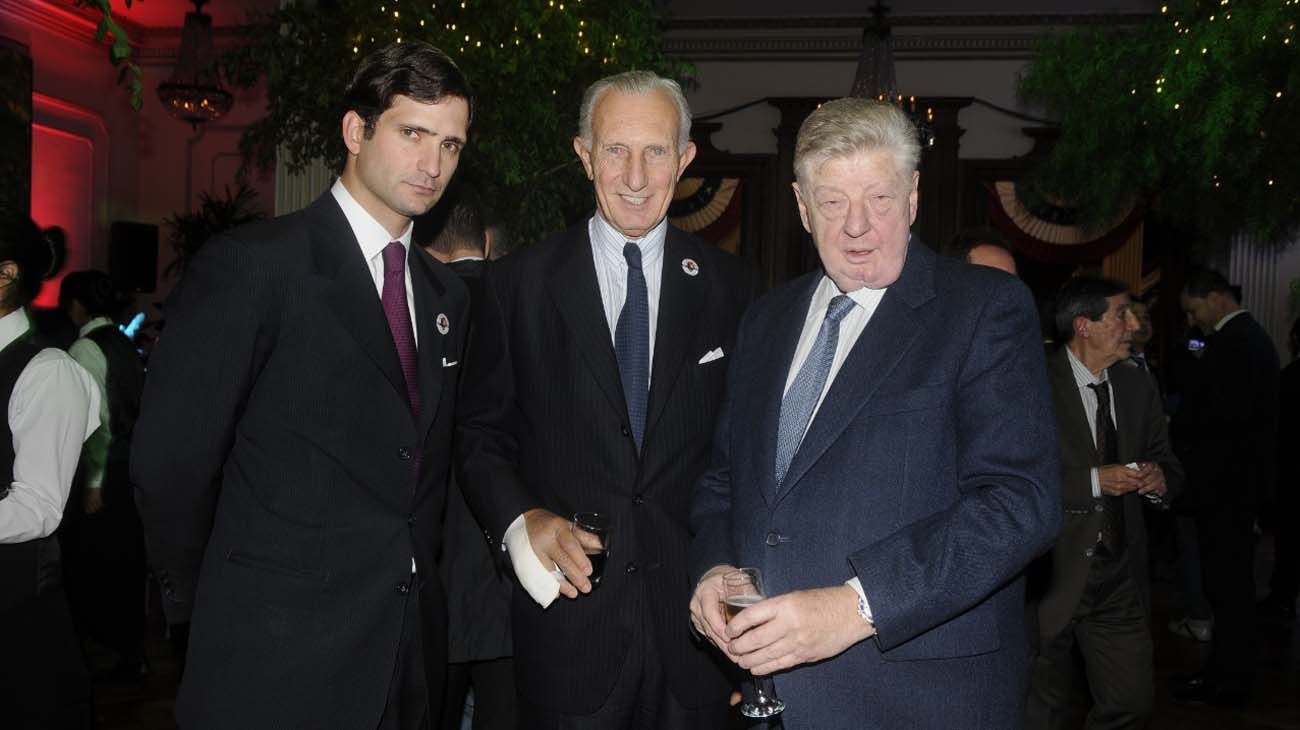 Jorge Neuss y izquierda su hijo.