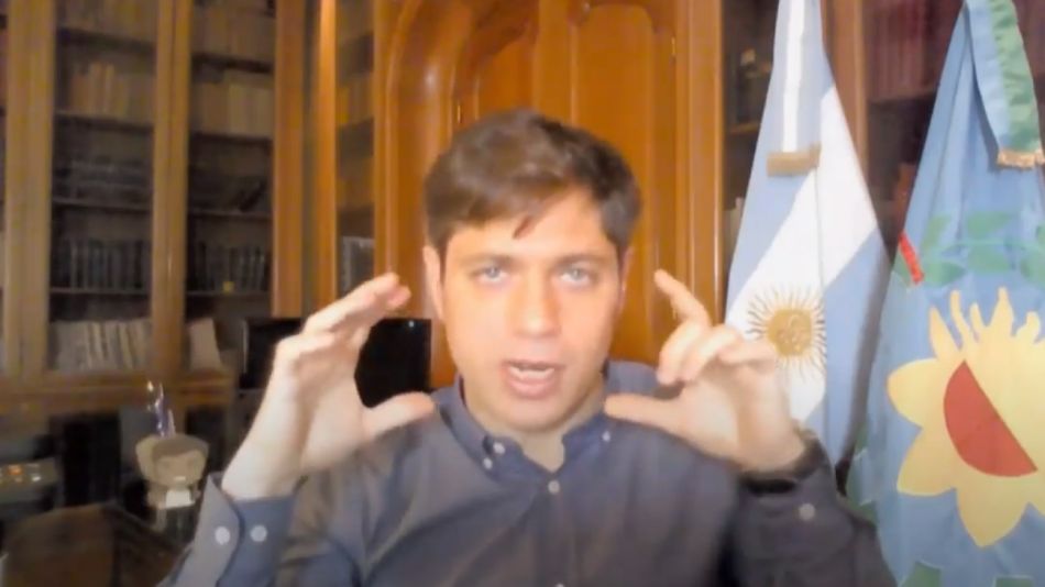 Axel Kicillof, gobernador bonaerense, anunció nuevos lineamientos del aislamiento por coronavirus en ocutubre.