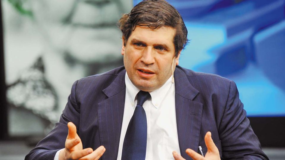 Sergio Chodos, en la entrevista con Jorge Fontevecchia.
