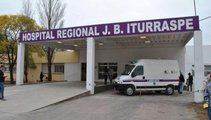 SALUD. El Hospital Iturraspe concentra a gran parte de los infectados del departamento San Justo.