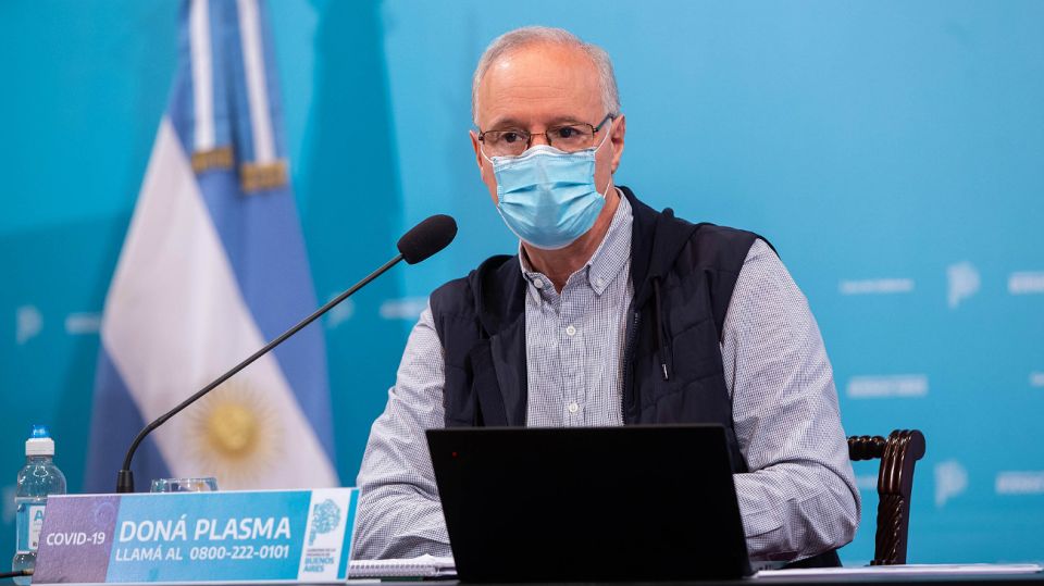 Daniel Gollán, ministro de Salud bonaerense.
