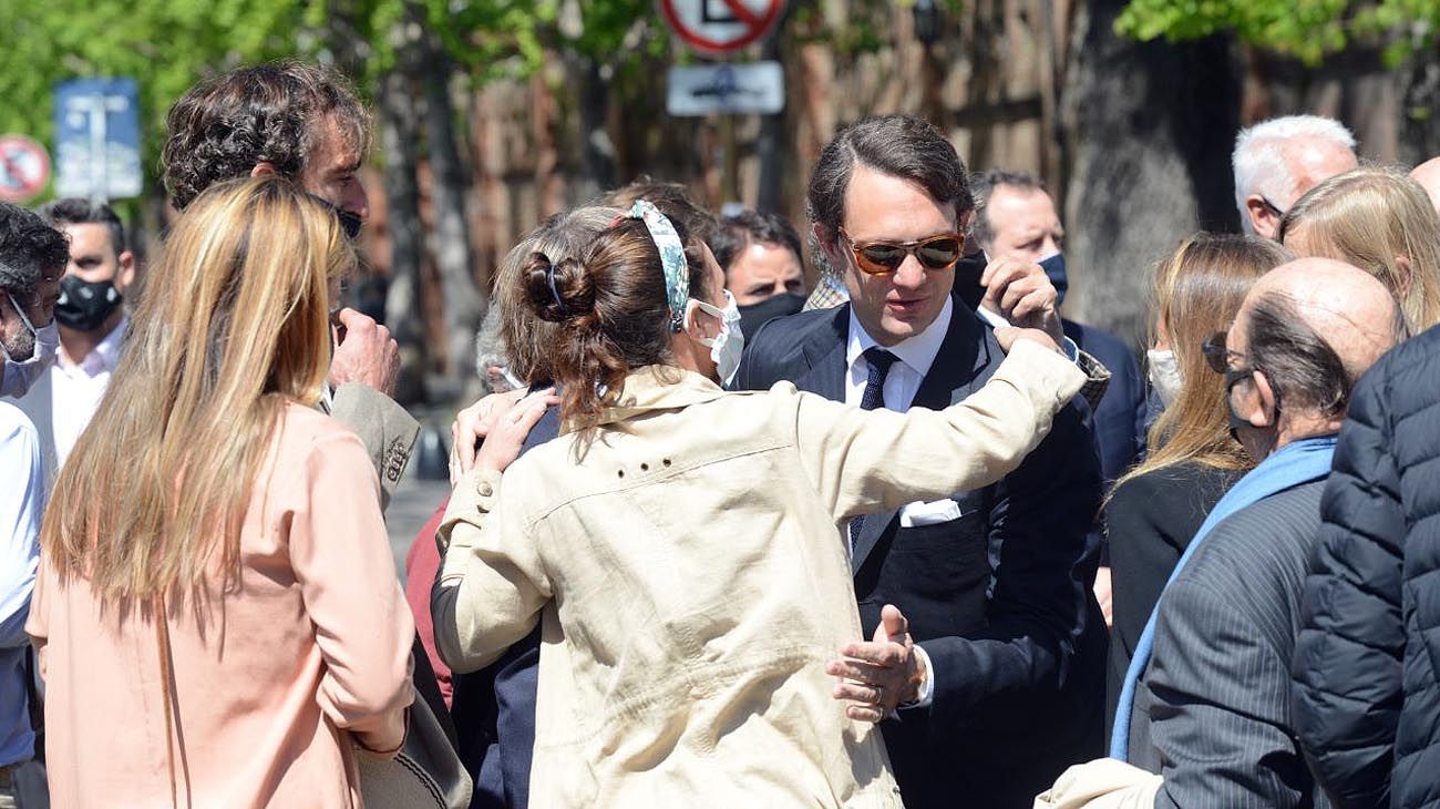 Patricio, uno de los hijos de Jorge Neuss y Silvia Saravia.