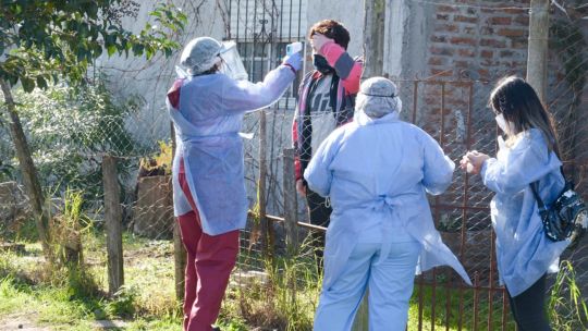 SEPTIEMBRE 29: El presidente Alberto Fernández lanzó hoy en Rosario, Santa Fe, el plan Detectar Federal aseguró, y resaltó que actualmente "el 65% de los casos de COVID- 19 ocurren en el interior del país", mientras que "el AMBA ha quedado reducido al 35%"