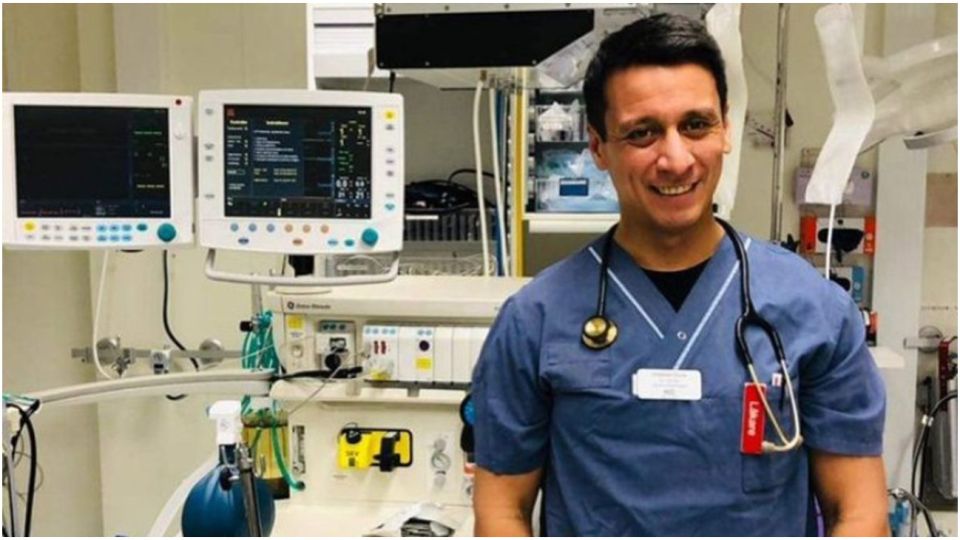 El médico emergentólogo argentino Cristian Duré, quien hace más diez años reside y ejerce su profesión en Suecia como investigador del Hospital del Sur y del Instituto Karolinska.