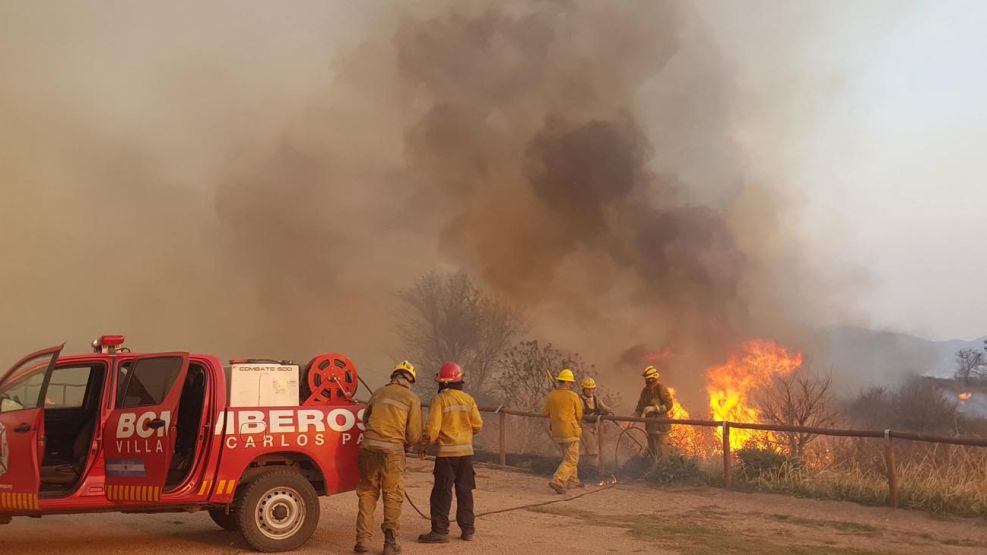 Incendios en Córdoba 20201013