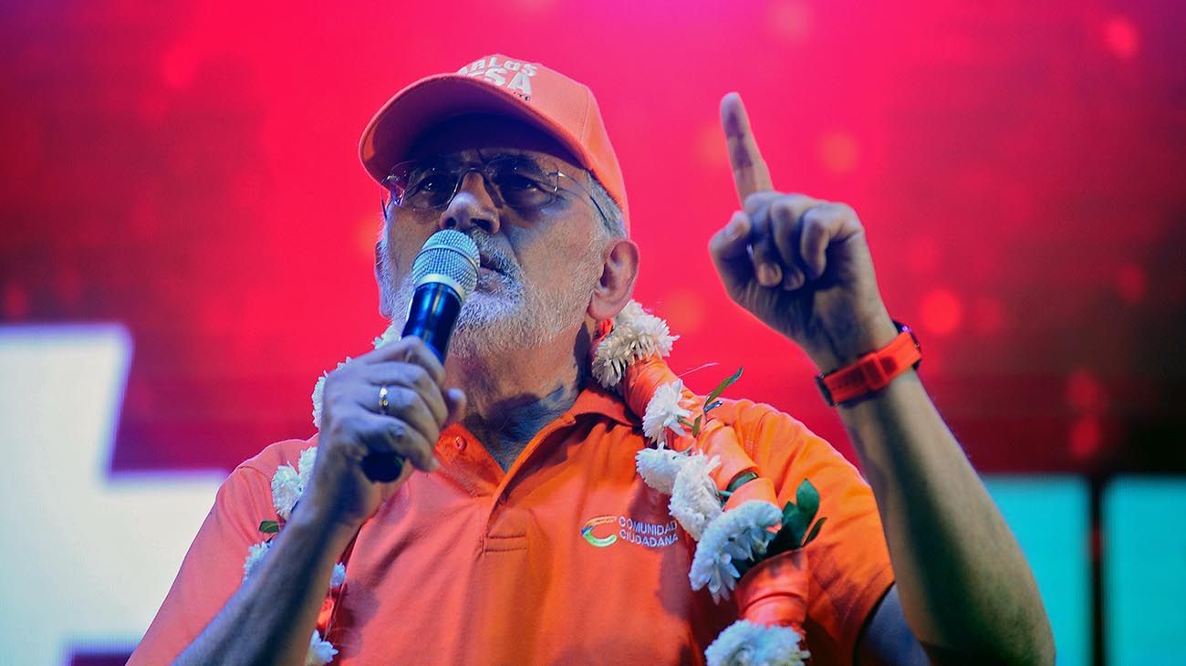 Carlos Mesa candidato en Bolivia