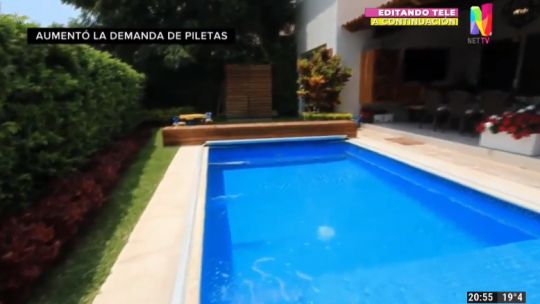 Aumenta un 40% la construcción de piletas