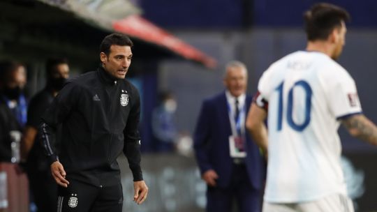 Scaloni, entrenador de la Selección