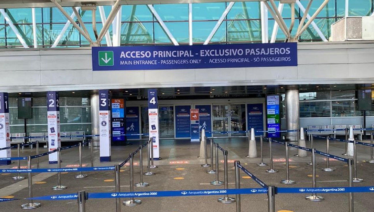 Se habilitaron los viajes en avión