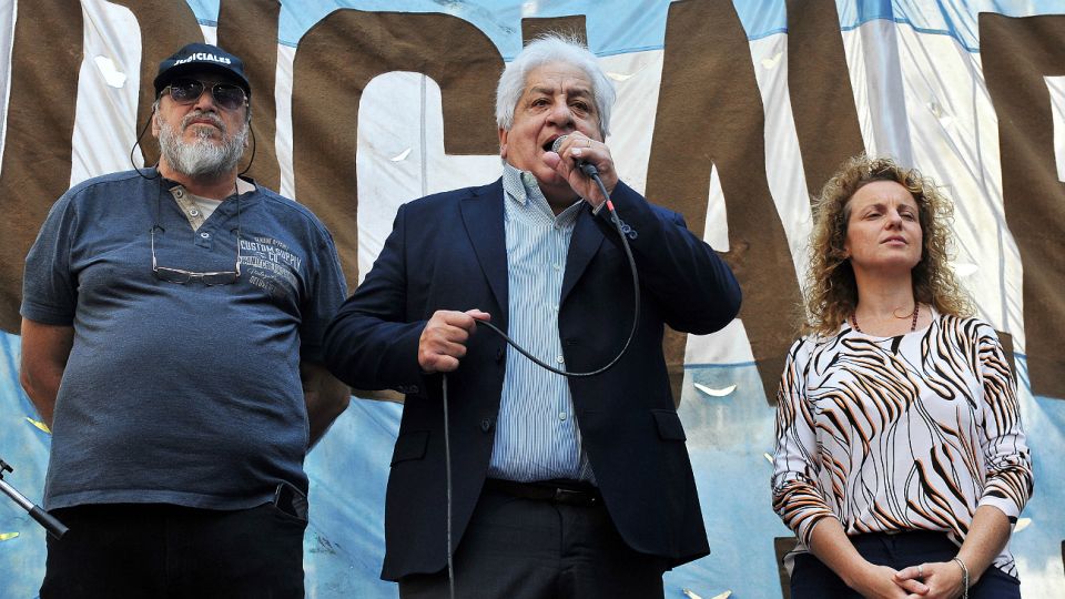 Julio Piumato, titular del sindicato de Judiciales.