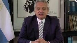 Alberto Fernández en el coloquio de IDEA.