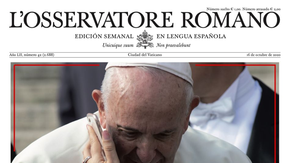 Nueva edición del Osservatore Romano.