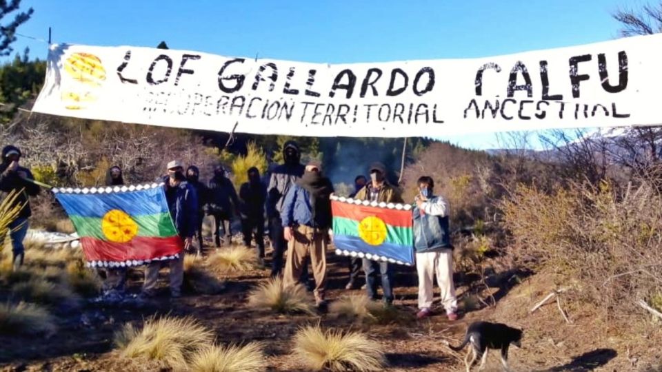 Una comunidad mapuche tomó 600 hectáreas en Bariloche.