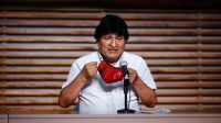 Evo Morales, tras los comicios celebrados el domingo 18 de octubre.