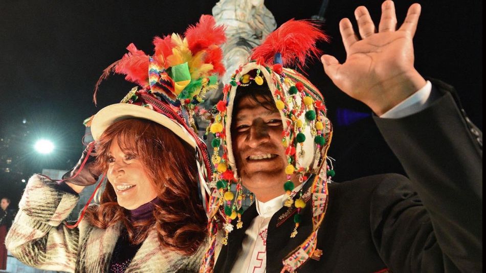 Cristina Fernández y Evo Morales 20201019