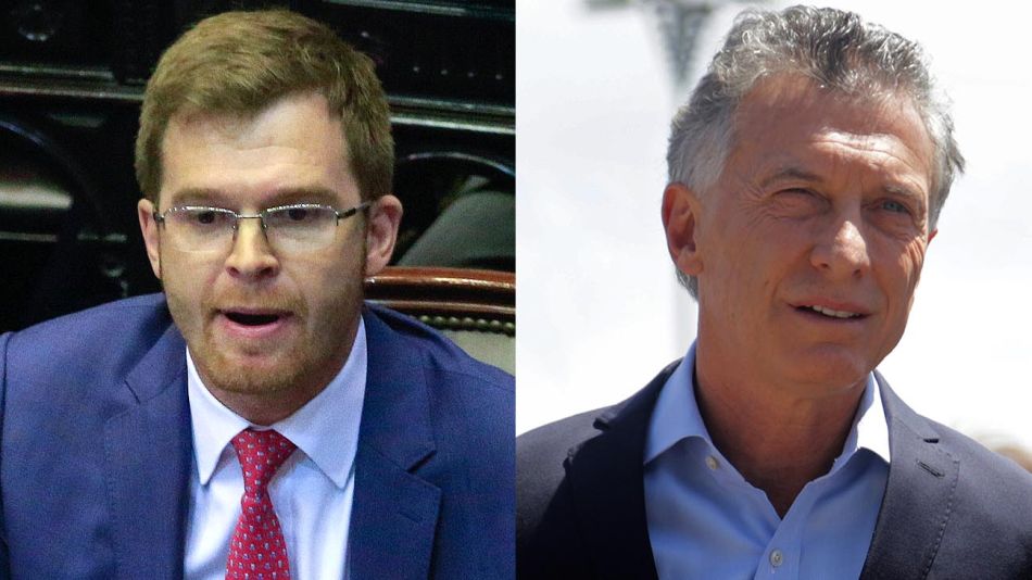 Nicolás Massot y Mauricio Macri 210201019