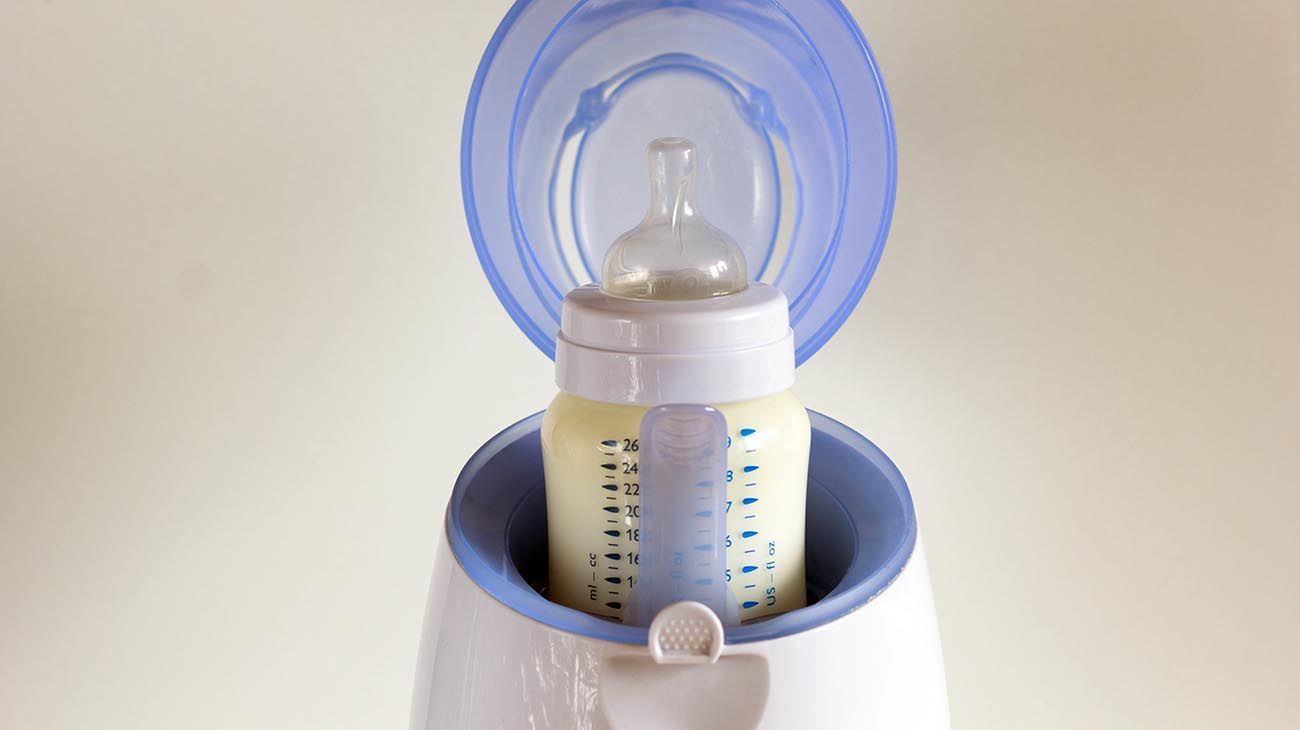 bebés alimentados a mamadera